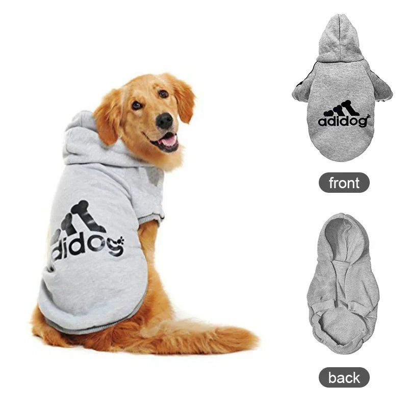 Adidog Warmer Hunde-Hoodie für Herbst und Winter