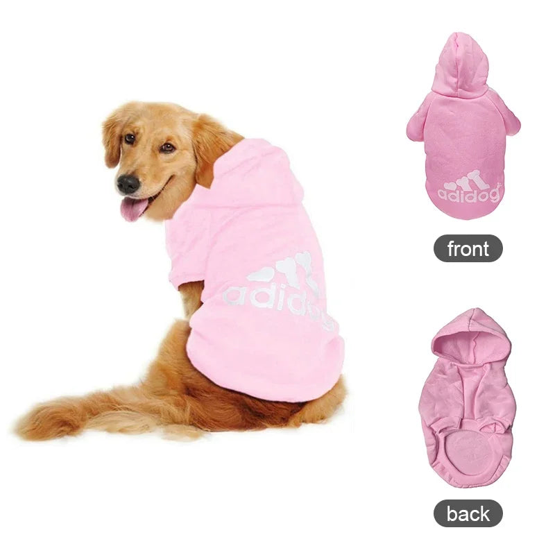Adidog Warmer Hunde-Hoodie für Herbst und Winter