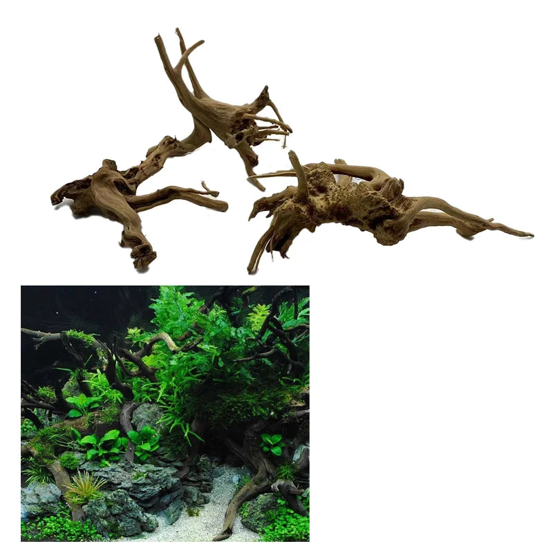 Natürliches Treibholzstück für Aquarien