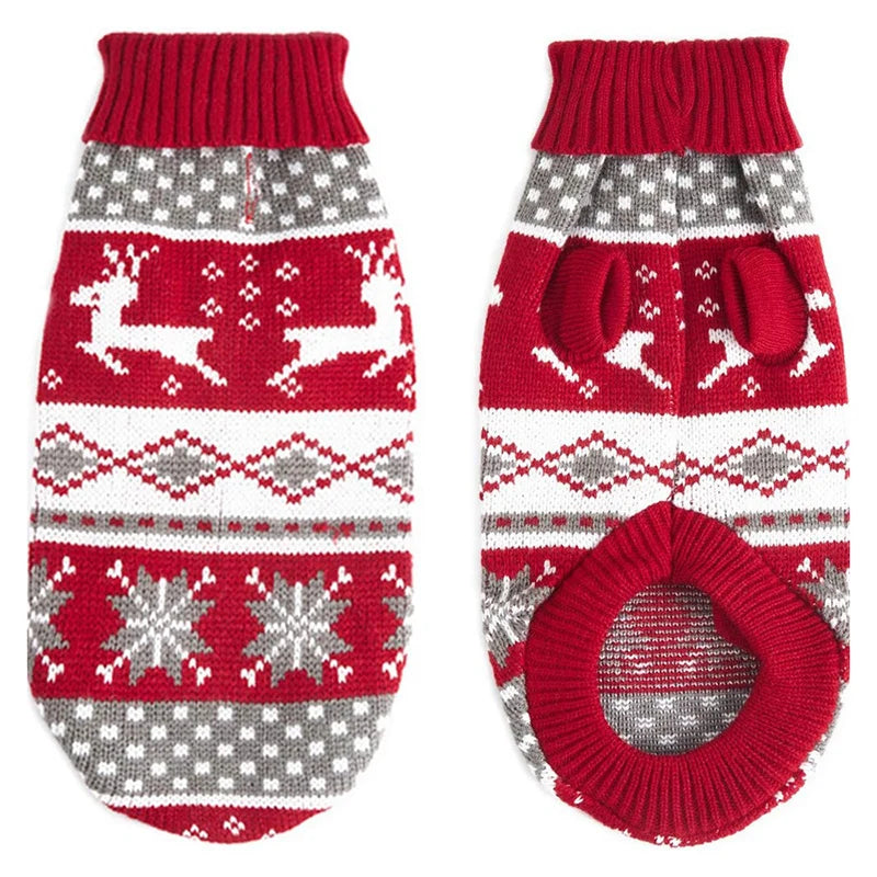 Weihnachtspullover für Hunde