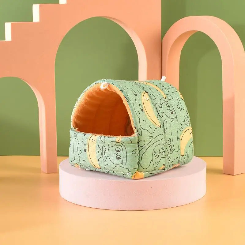 Kuscheliges Hamsternest für kleine Haustiere