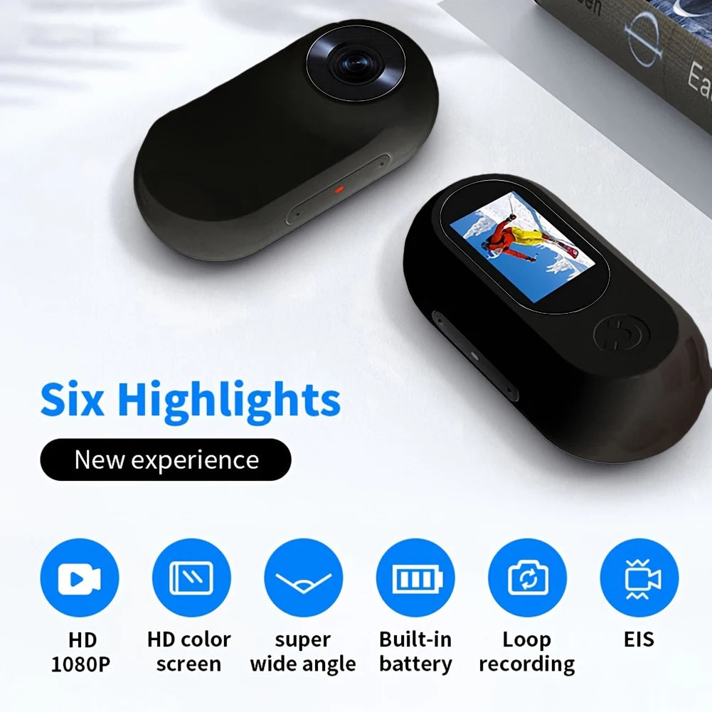 Kabellose 1080P HD Outdoor-Halsbandkamera