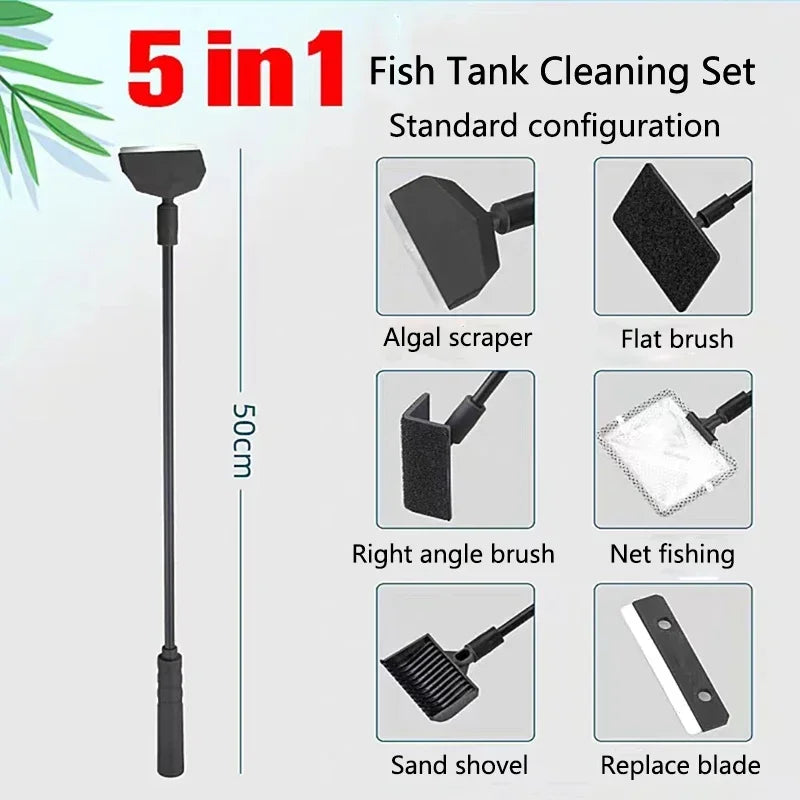 Reinigungswerkzeug Set für Aquarien