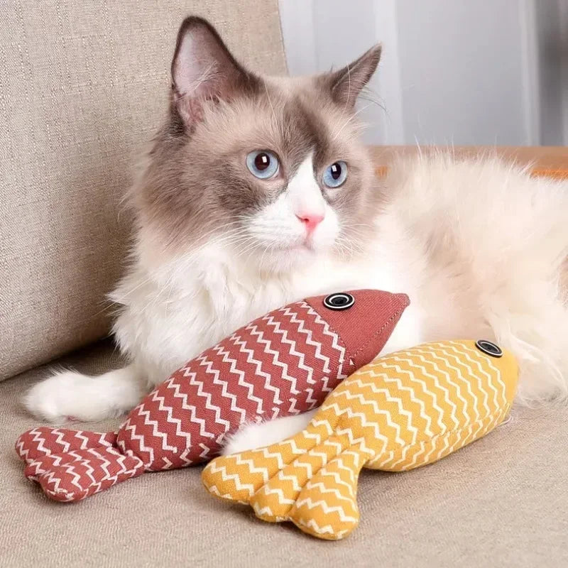 Katzenspielzeug Fisch
