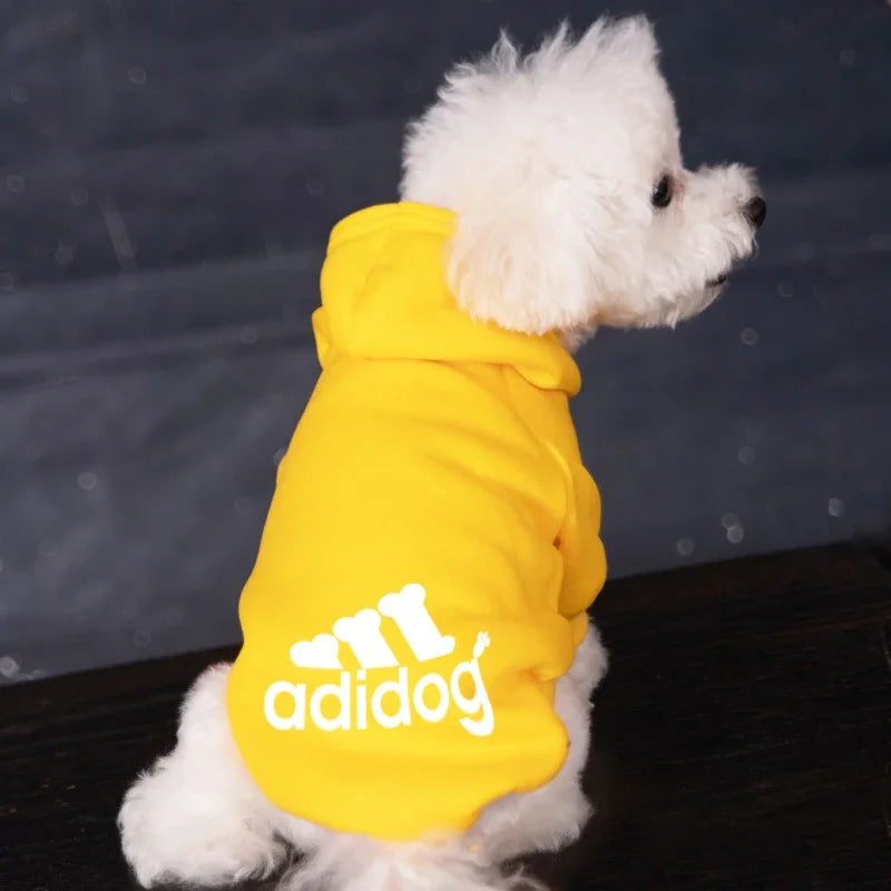 Adidog Warmer Hunde-Hoodie für Herbst und Winter