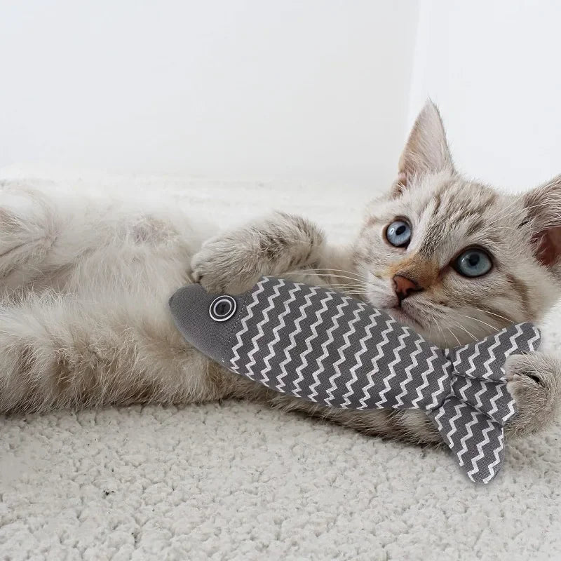 Katzenspielzeug Fisch