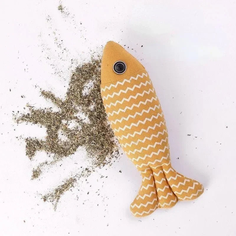 Katzenspielzeug Fisch