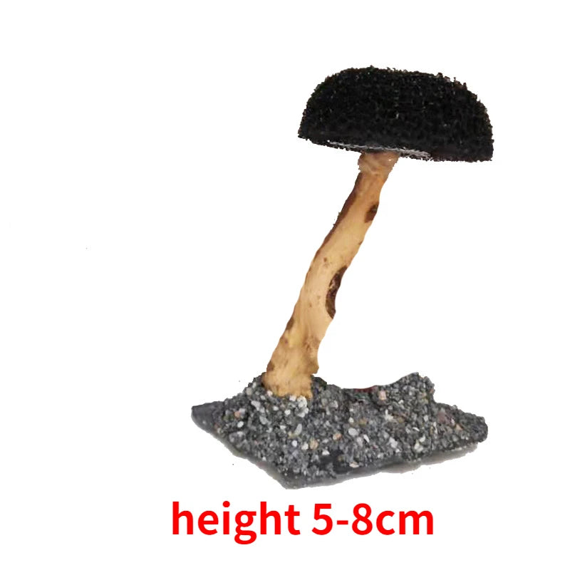 Treibholzbaum mit Pflanzenwachsfläche