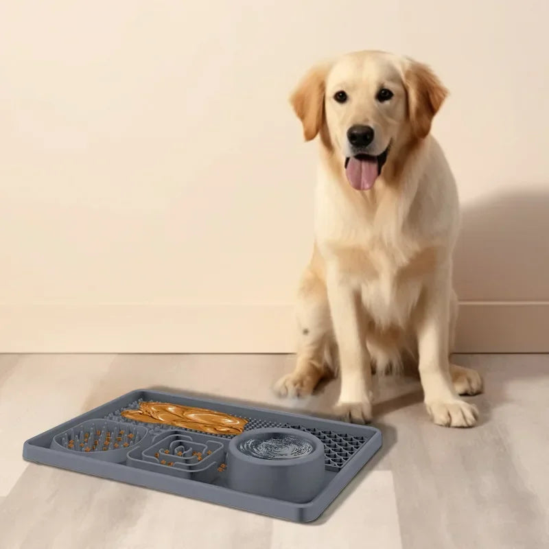 Leckmatte für Hund und Katze