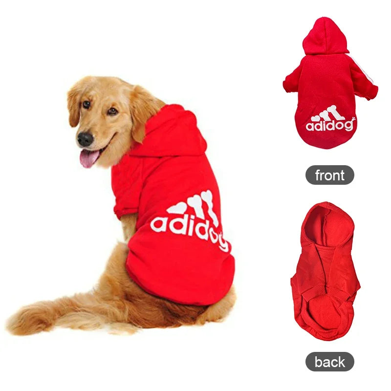 Adidog Warmer Hunde-Hoodie für Herbst und Winter