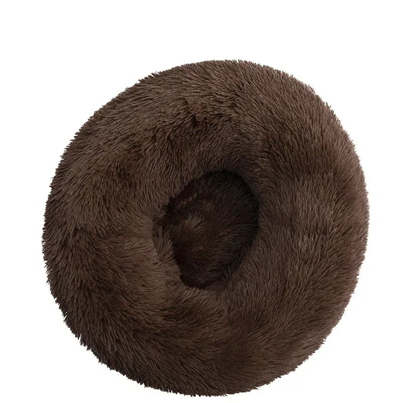 Rundes Katzenbett Plüsch
