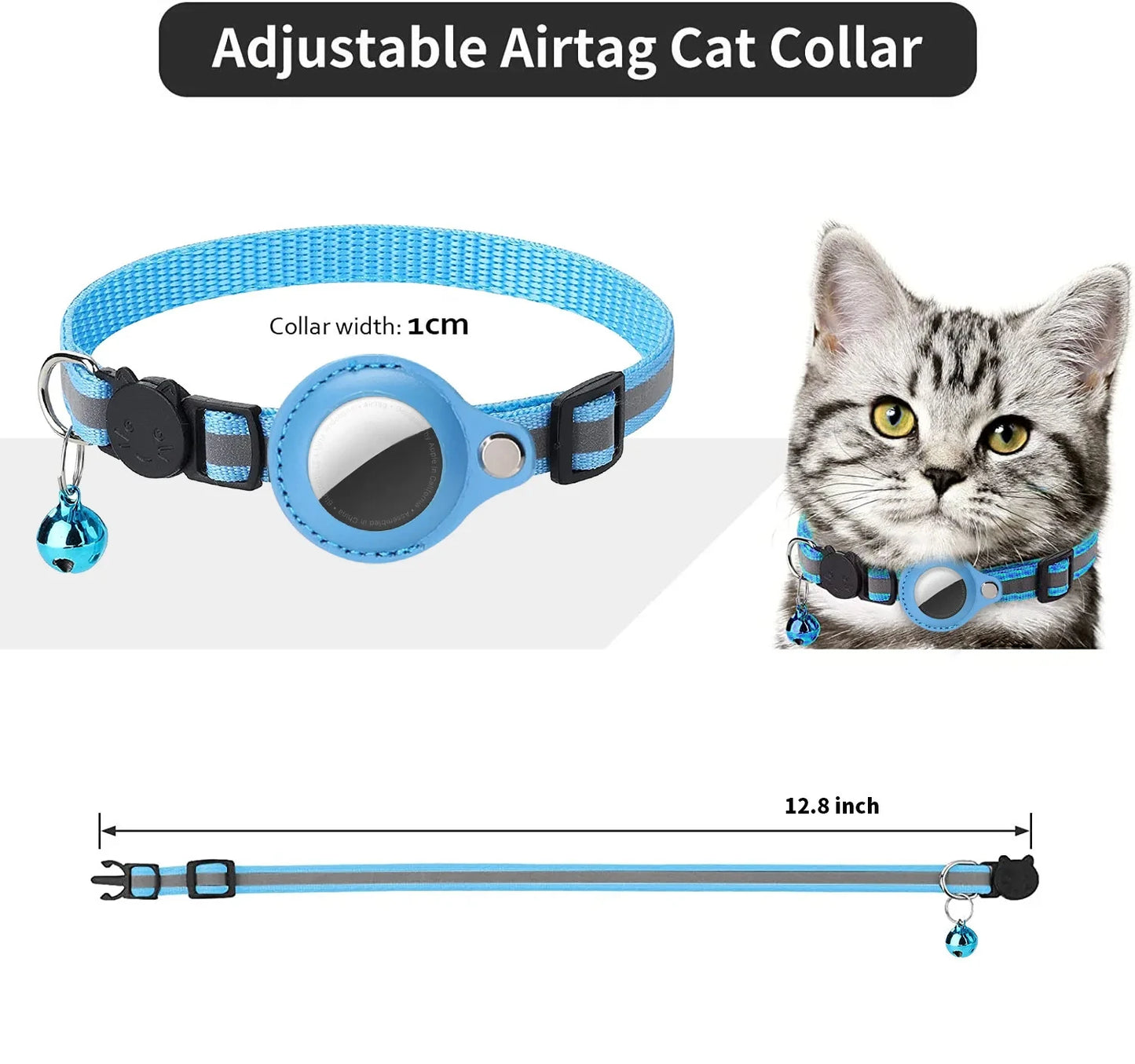 Katzen AirTag Halsband