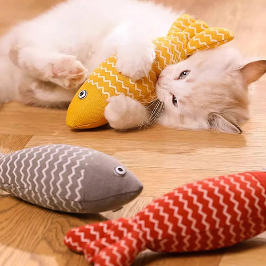 Katzenspielzeug Fisch