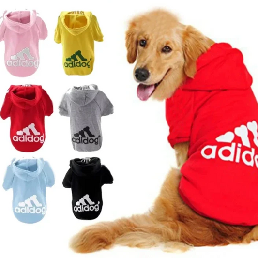 Adidog Warmer Hunde-Hoodie für Herbst und Winter