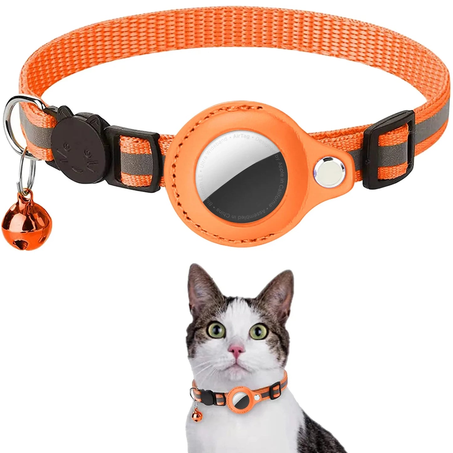 Katzen AirTag Halsband
