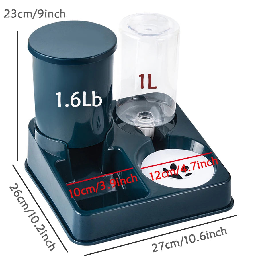 Automatischer Futter und Wasserspender