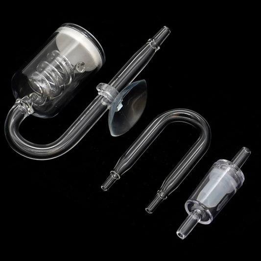 Spiralförmiger CO2-Diffusor aus Glas – Für Aquarien & Wasserpflanzen