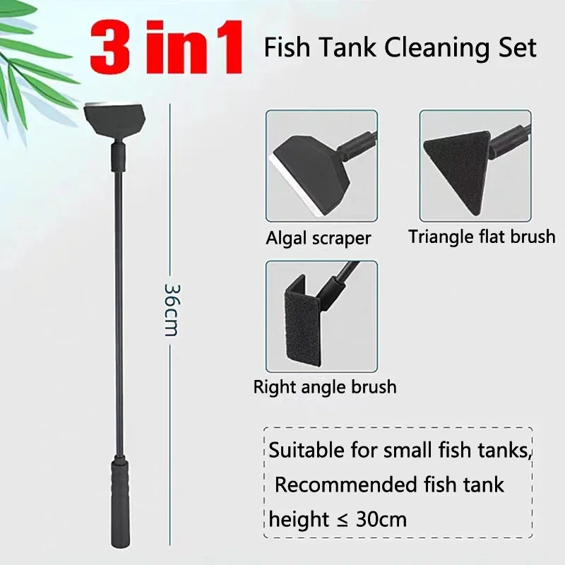 Reinigungswerkzeug Set für Aquarien