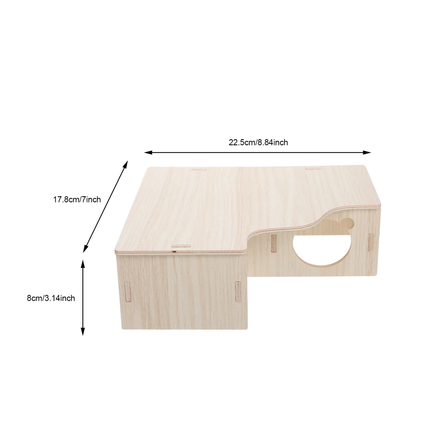 Hamsterhaus aus Holz